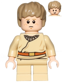 LEGO Minifigure -- Anakin Skywalker (Short Legs, Detailed Shirt)-Star Wars / Star Wars Episode 1 -- SW0640 -- Creative Brick Builders